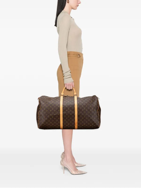 Louis Vuitton Pre-Owned 2001 Monogram Keepall 60 travel bag