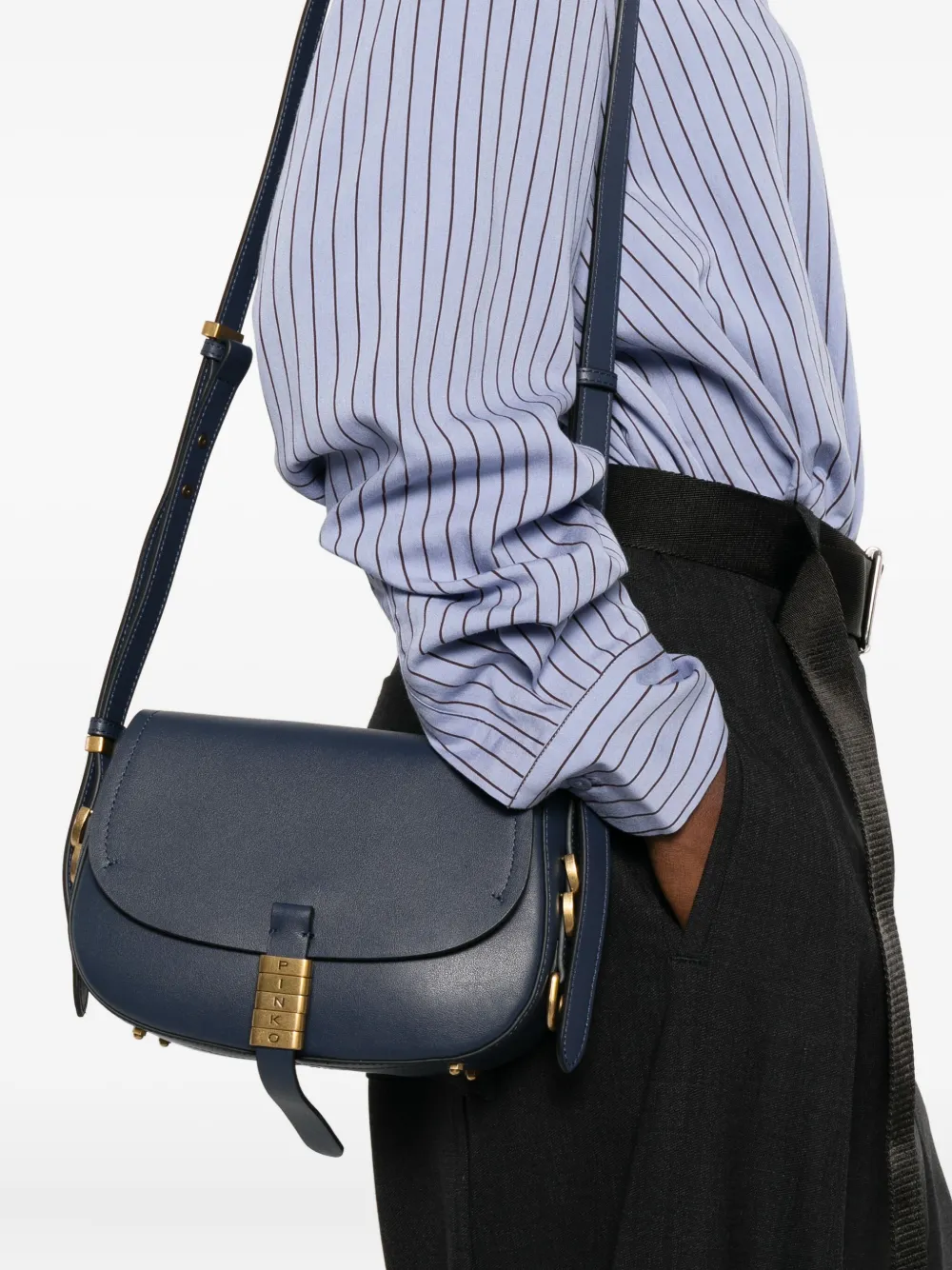 PINKO Xinda crossbodytas Blauw