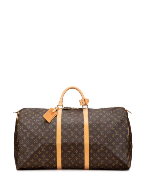 Louis Vuitton Pre-Owned bolsa de viaje Monogram Keepall 60 1996