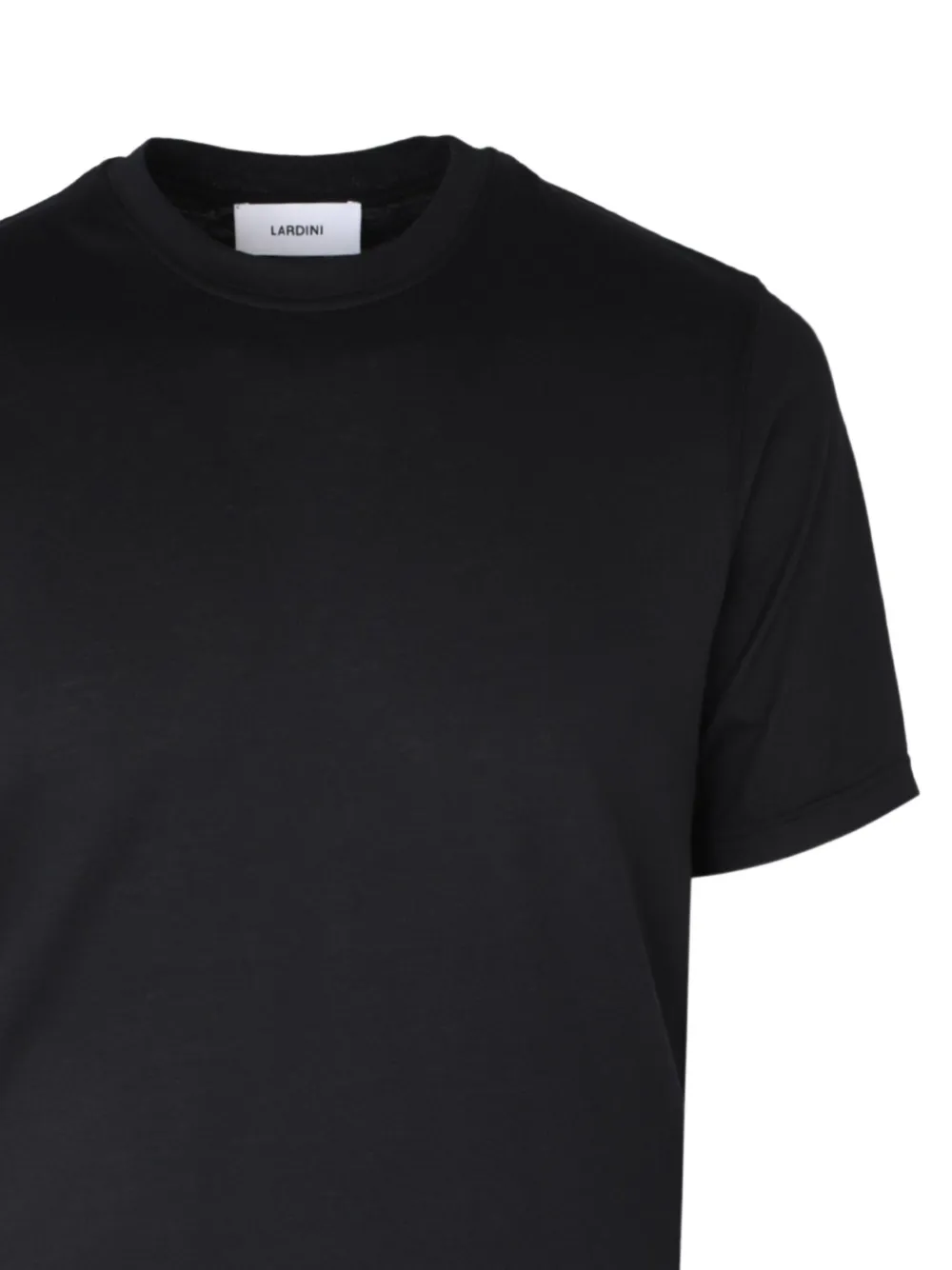 Lardini T-shirt met ronde hals Zwart