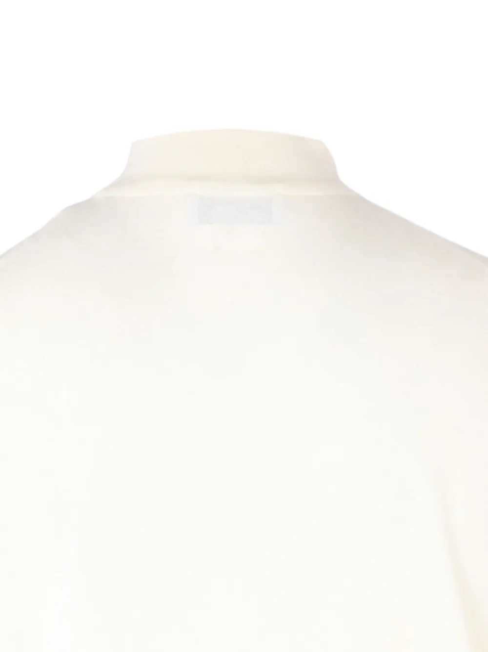 Lardini Gebreide trui met hoge hals Wit