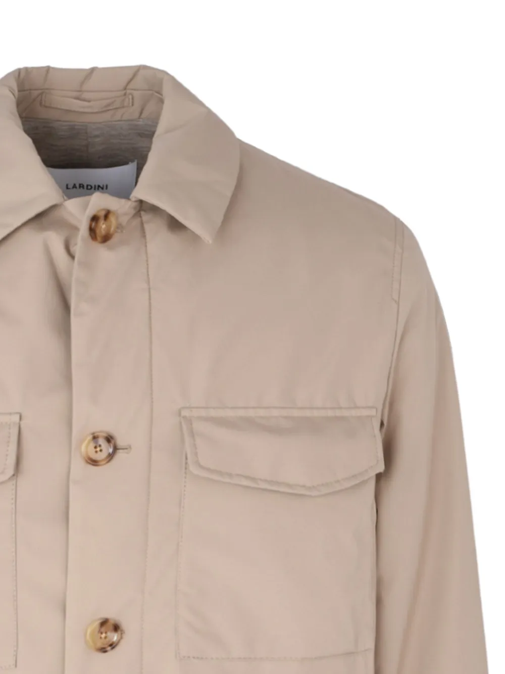 Lardini Gewatteerd veldjack Beige