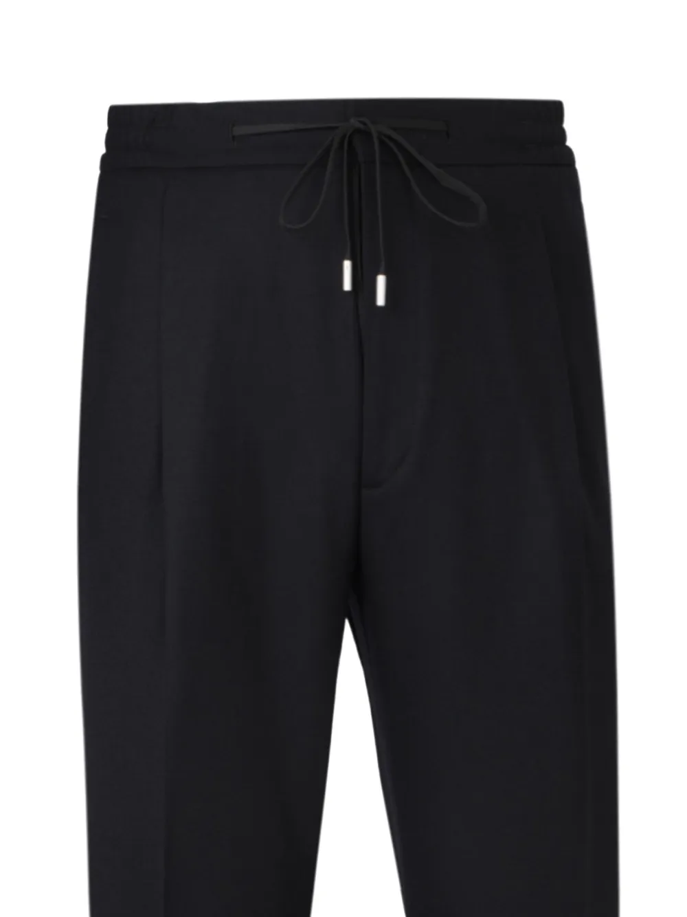 Lardini Drawstring Trousers In Black