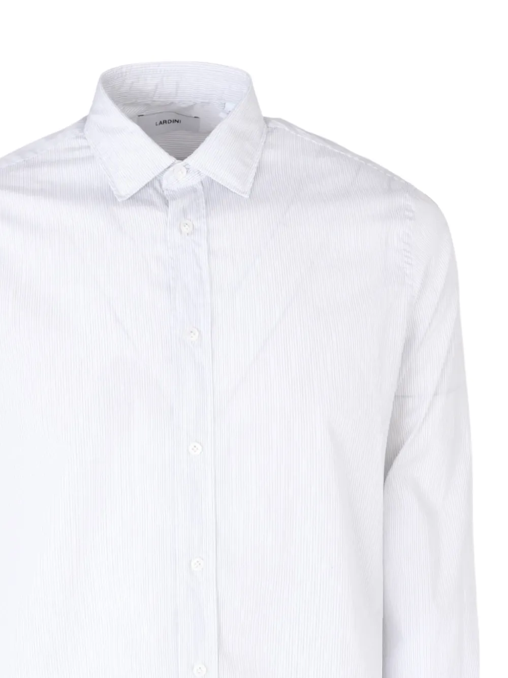 Lardini Gestreept overhemd Wit
