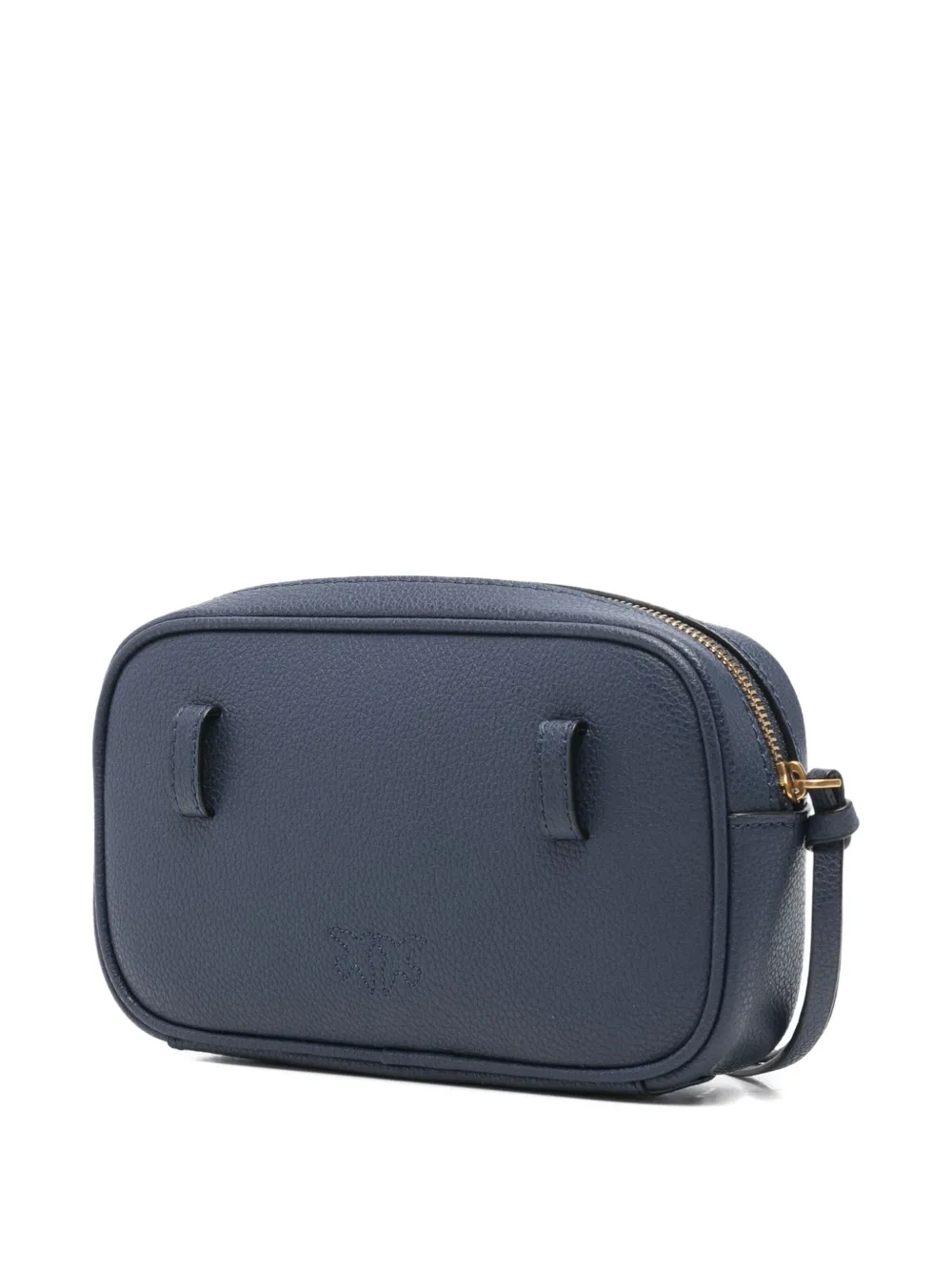 Pinko Logo-embossed Belt Bag In Blue