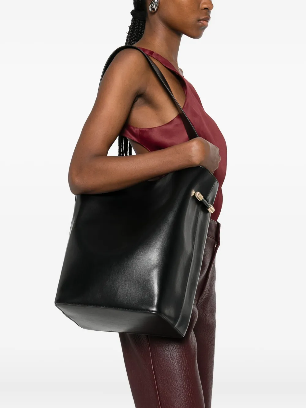 Victoria Beckham Dia shoulder bag - Zwart