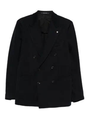 Tagliatore ピンディテール ジャケット | ブラック | FARFETCH JP