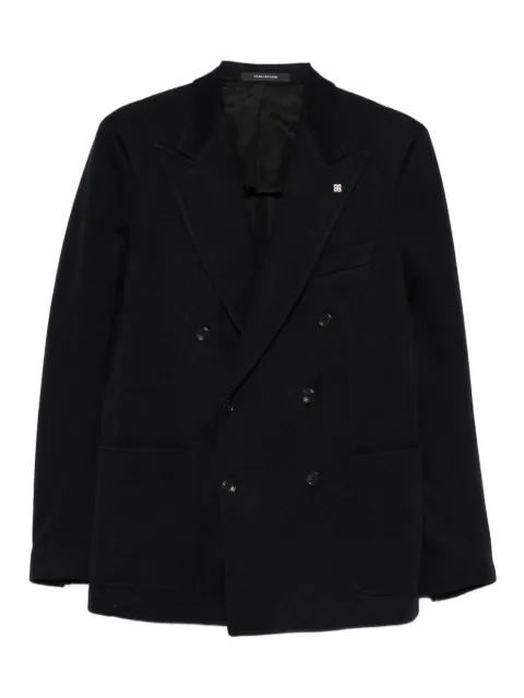 Tagliatore double-breasted pocket blazer