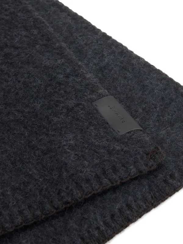 LEMAIRE cocotte-stitch Scarf | Grey | FARFETCH CA