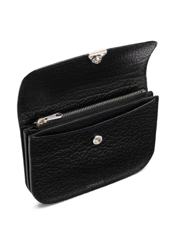 LEMAIRE ブラックレザー ジッパー財布 LEMAIRE 財布 | ブラック | FARFETCH JP