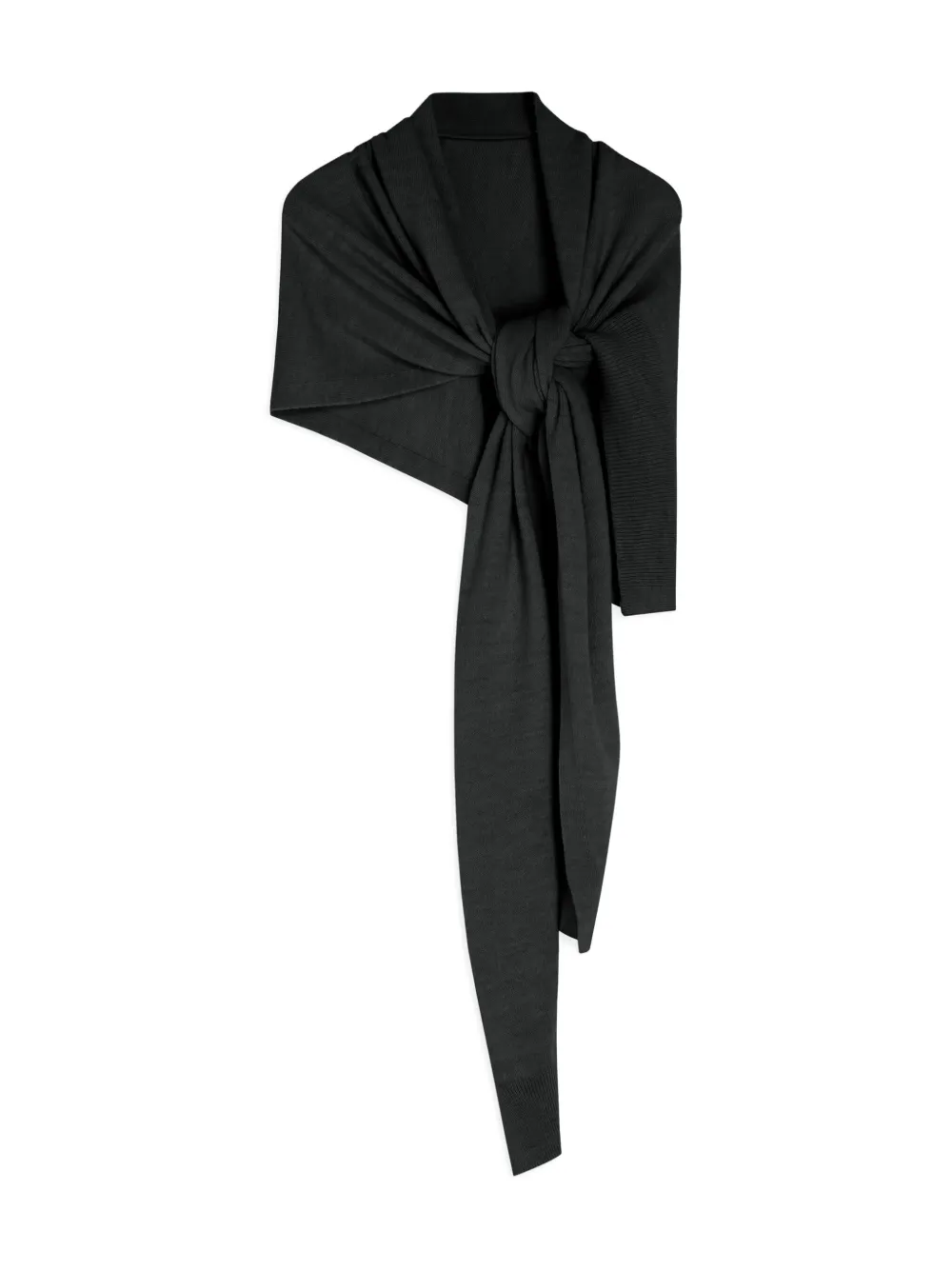 LEMAIRE wrap-around scarf | Black | Image 1