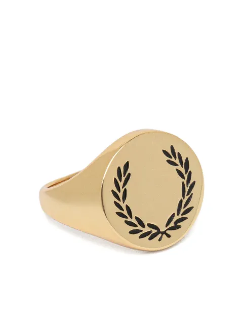 Fred Perry Laurel logo-embellishment ring