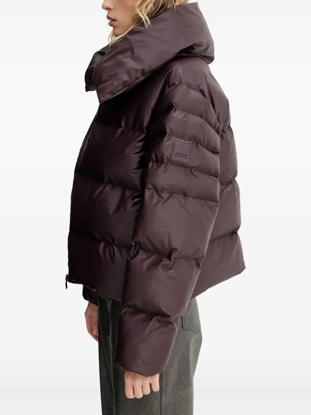 Rains Alta Vision donsjack Bruin