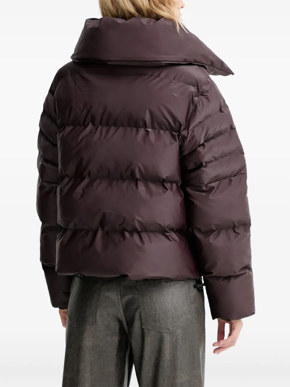 Rains Alta Vision donsjack Bruin