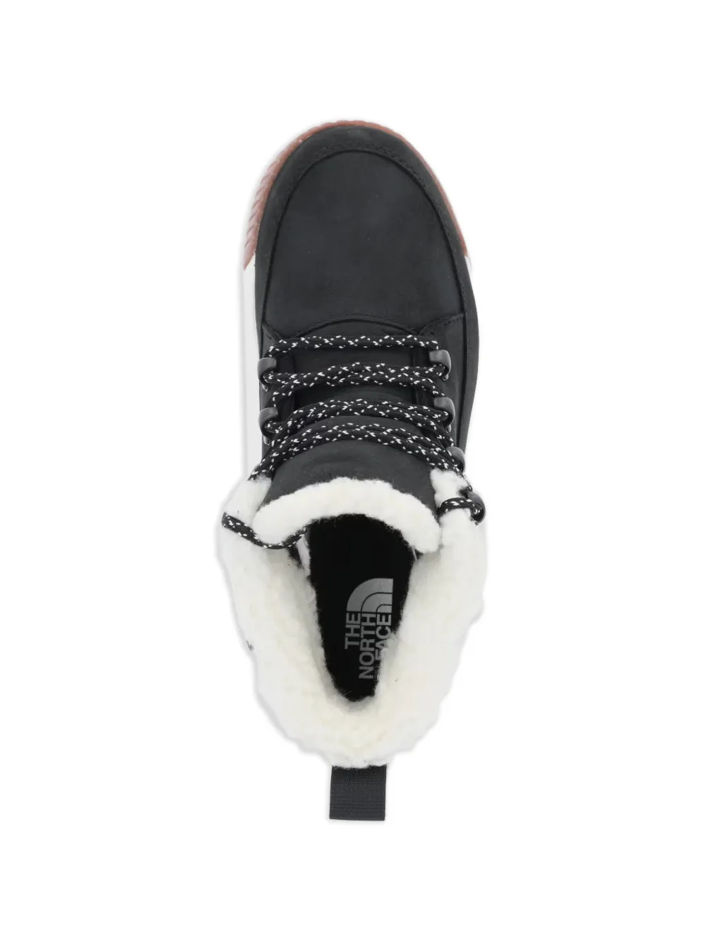 The North Face Laarzen met logoprint Zwart