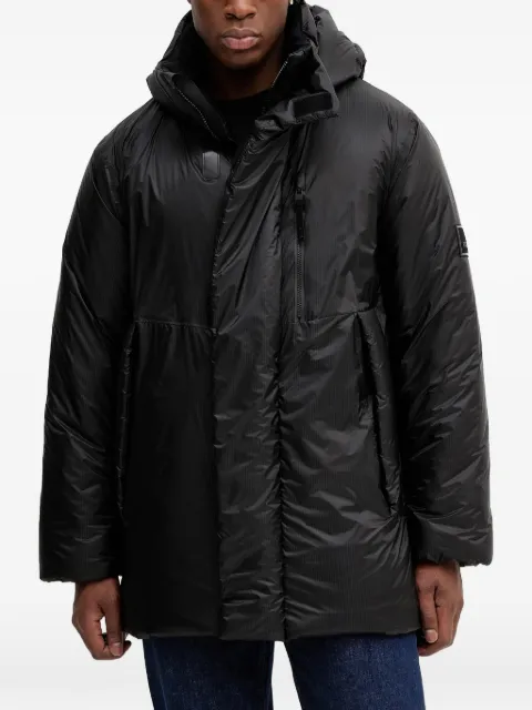 Rains 17240 Torna Insulated hooded panelled jacket