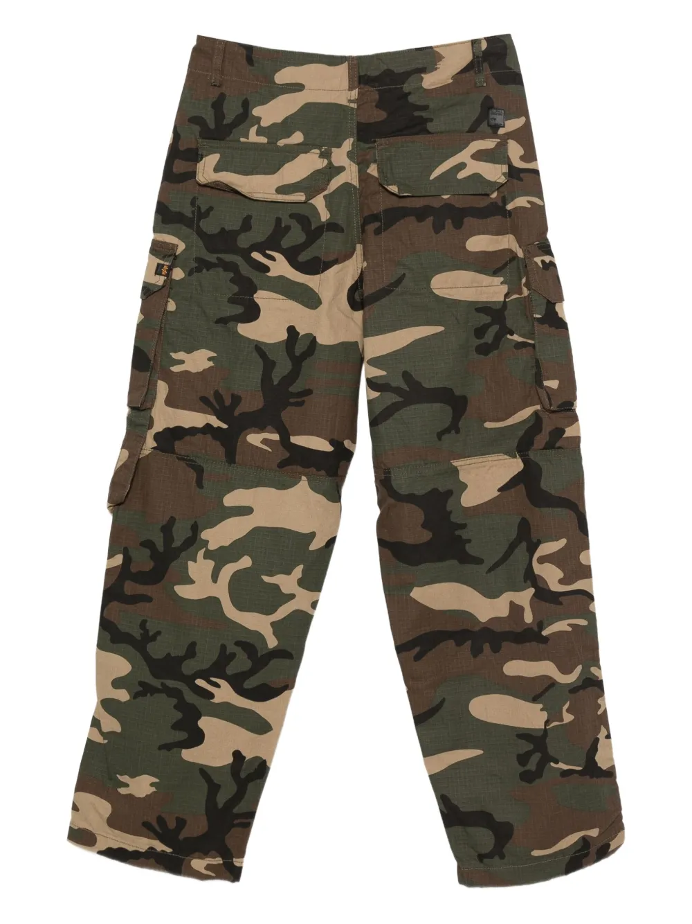 Alpha Industries بنطال كارغو مقاوم للتمزق | بناطيل بقصة مستقيمة | Image 2