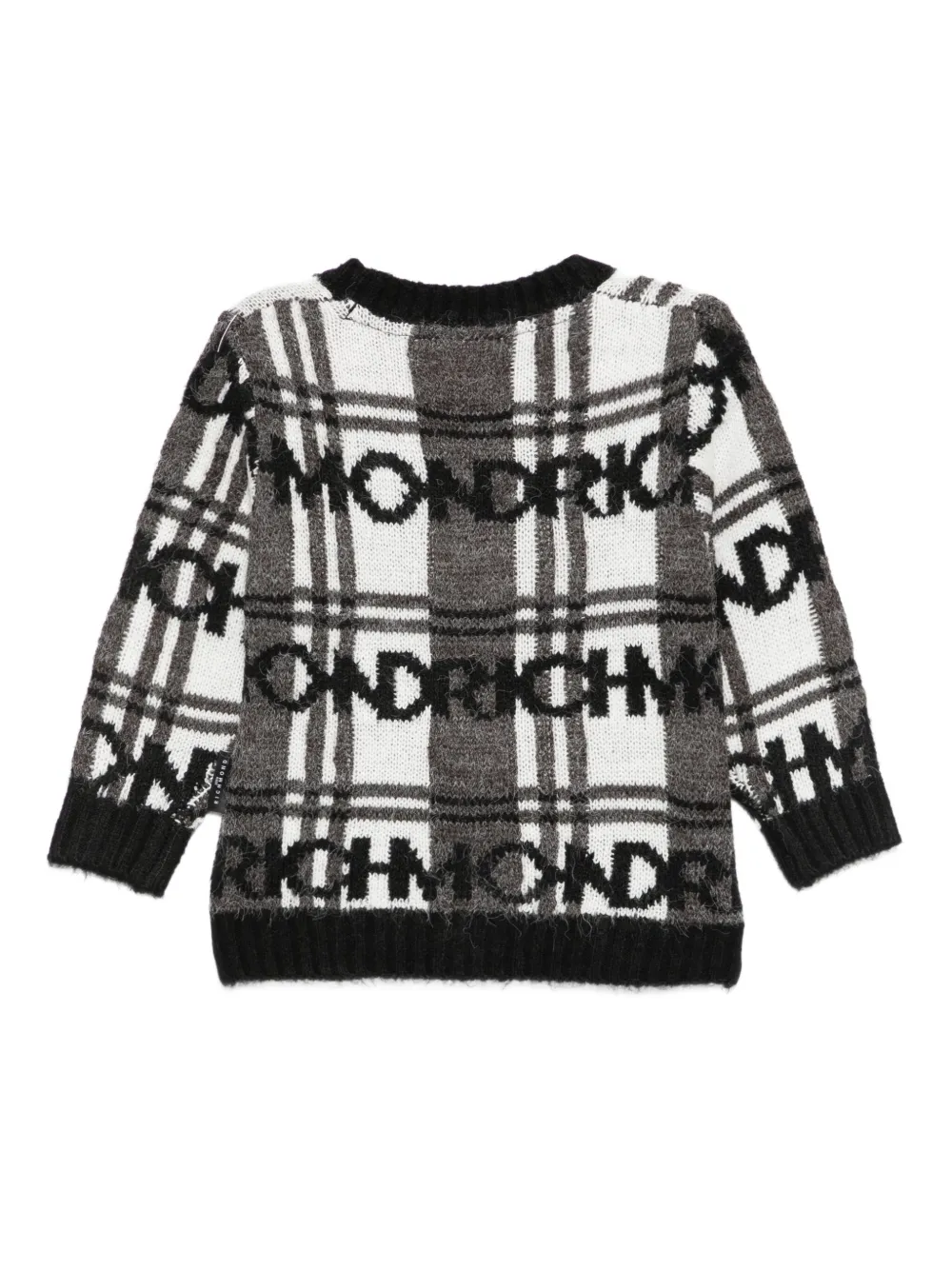 John Richmond Junior checked button-up cardigan | Cardigans | Image 2