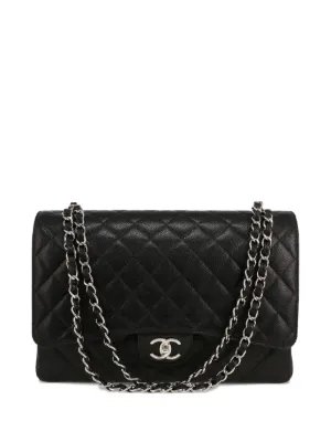 CHANEL Pre-Owned ジャンボ タイムレス ショルダーバッグ | ブラック