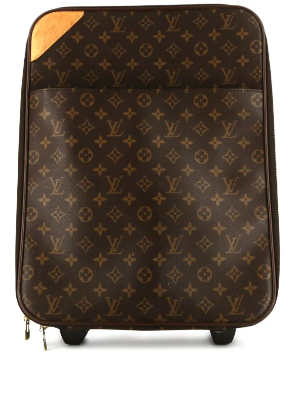 Louis Vuitton Pre-owned 2002 Pégase Monogram Suitcase in Brown