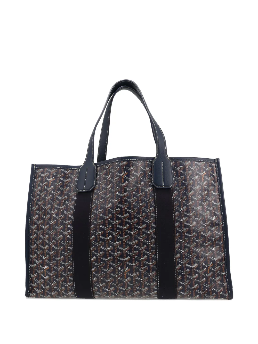 Pre-owned Goyard 2020's Villette Tote Bag In Blue