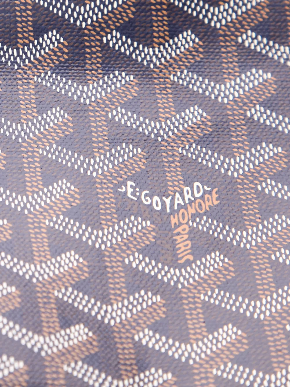 Pre-owned Goyard 2020's Villette Tote Bag In Blue