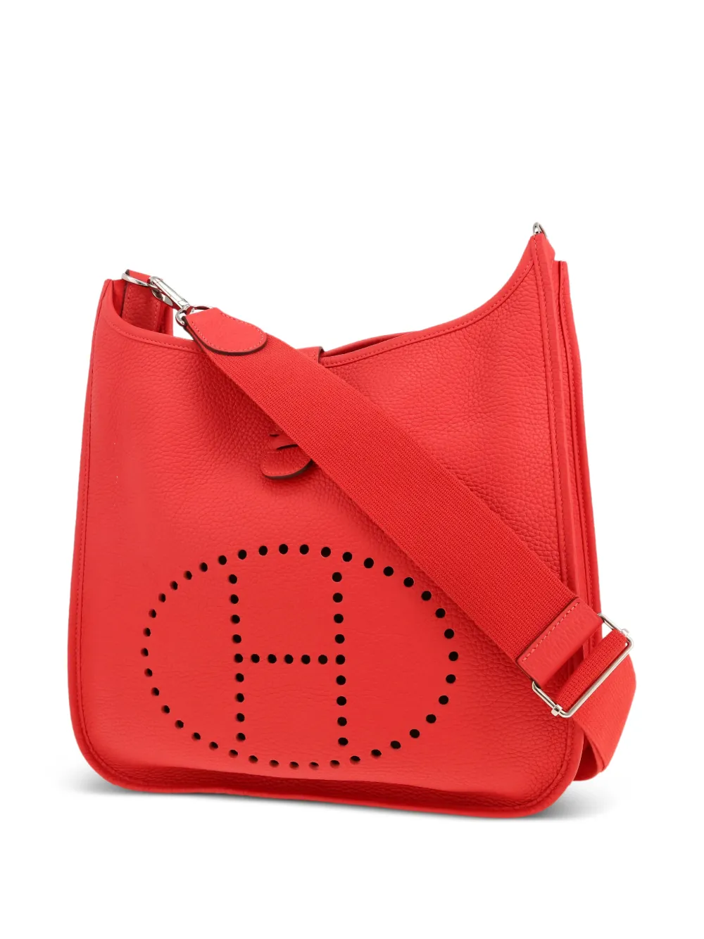 Hermès Pre-Owned 2015 Evelyne III perforated shoulder bag - Rosso