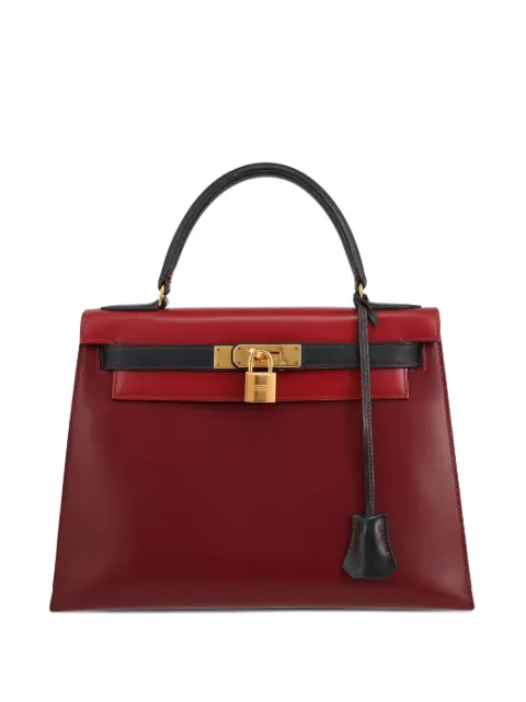 Hermès Pre-Owned 1988 Kelly 28 leather tote bag