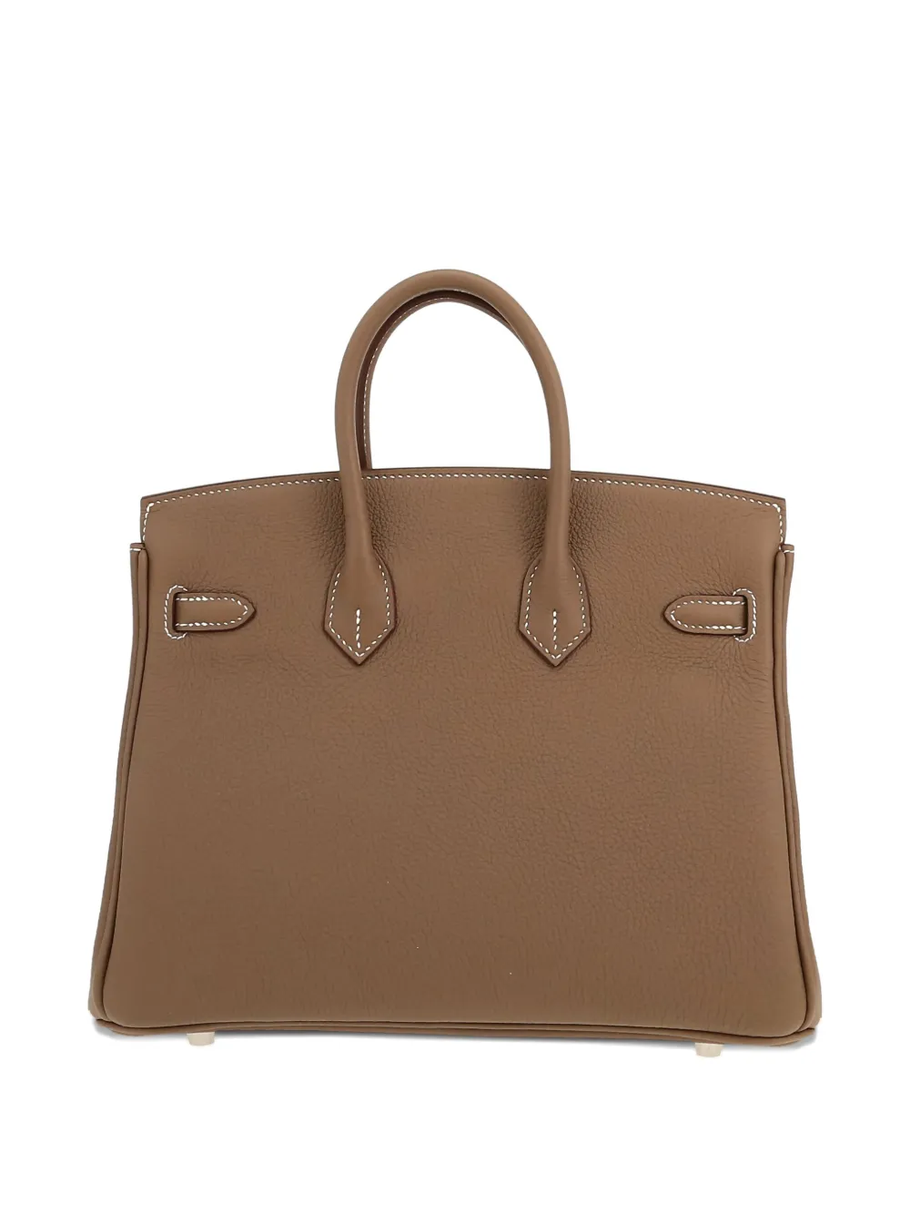 Pre-owned Hermes 2025 Birkin 25 Tote Bag In Brown