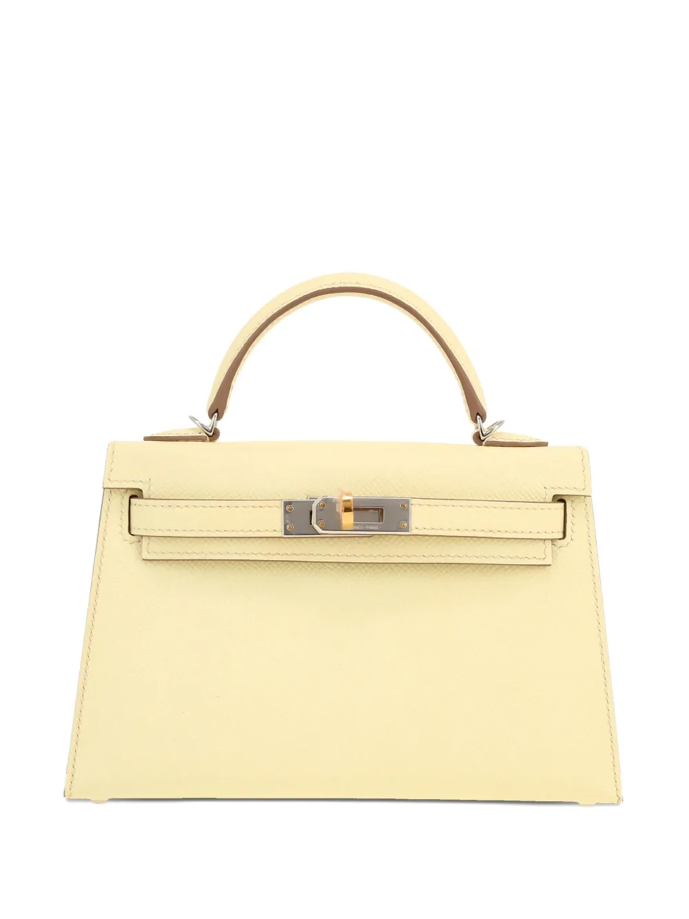 Hermès Pre-Owned 2024 Kelly 20 leather mini bag | Yellow | Image 1