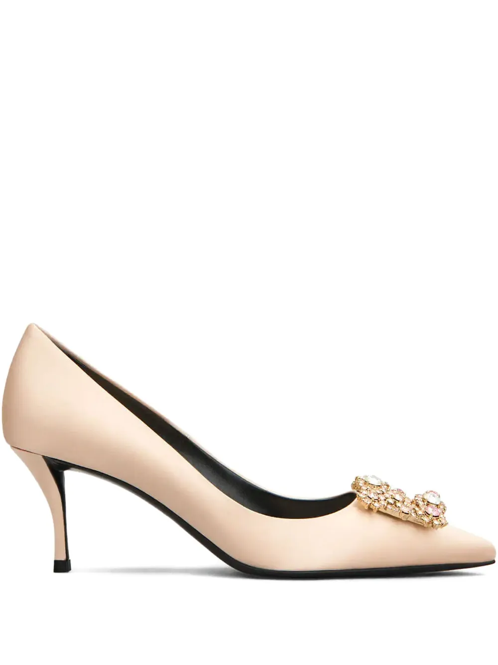 Roger Vivier zapatillas Efflorescence con tacón de 65mm | neutro | Image 1