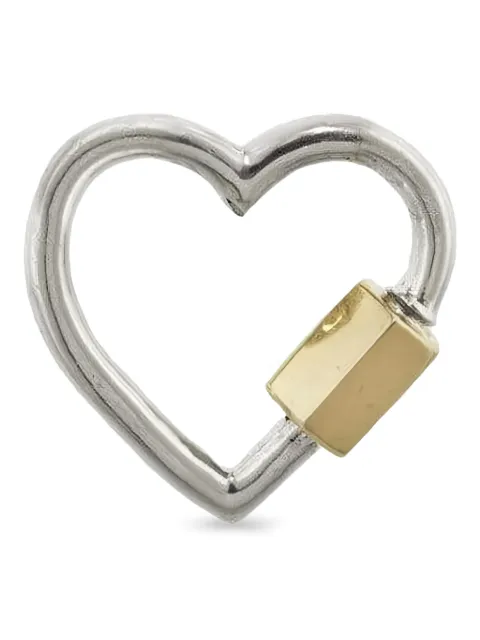 Marla Aaron 14K yellow gold Heartlock pendant