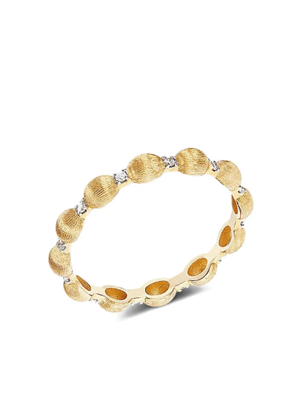 NANIS 18kt Elite Gelbgoldring mit Diamanten
