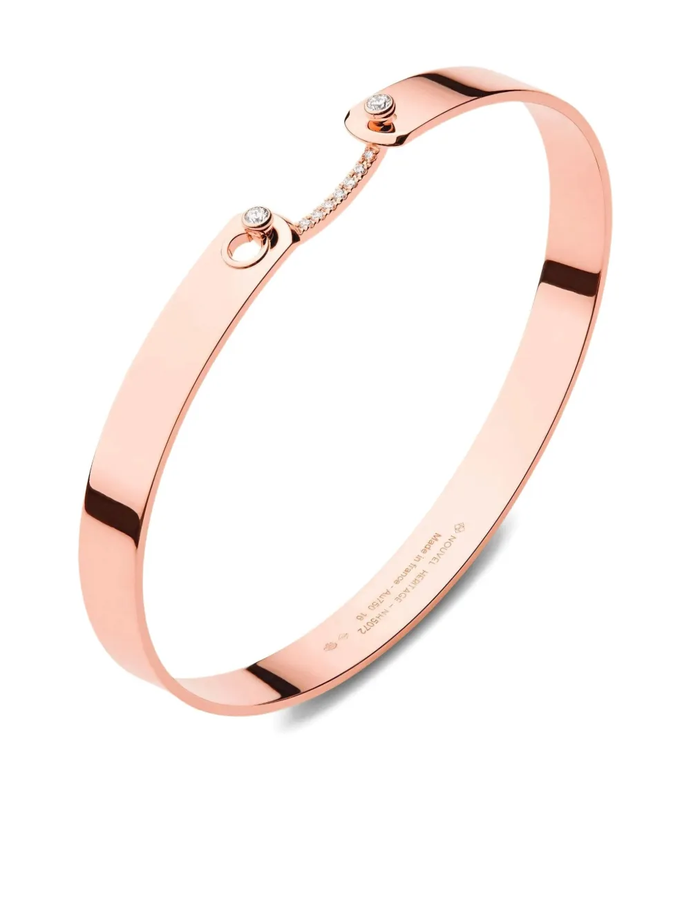 Nouvel Heritage 18k Rose Gold Diamond Bracelet