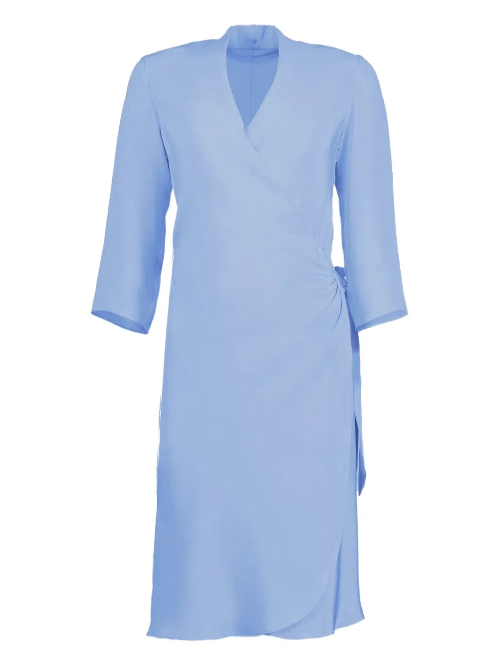 Peter Cohen self-tie wrap dress | Blue | Image 1