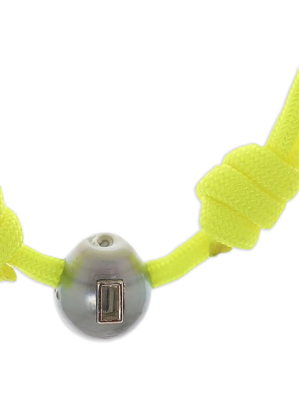 Dezso 18k Rose Gold Cowrie Pearl And Quartz Bracelet In Green
