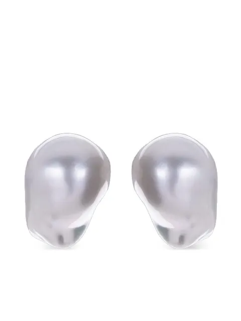Baggins 14K white gold South Sea pearl stud earrings