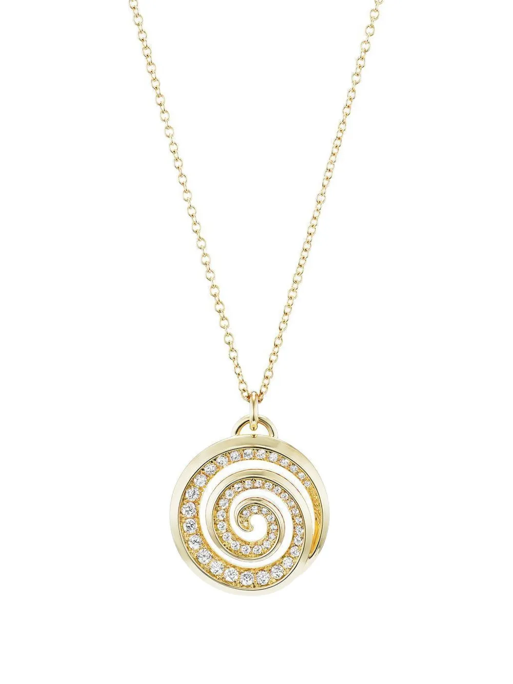 EMILY P. WHEELER Spiral ダイヤモンド ネックレス 18Kイエローゴールド - ゴールドトーン EMILY P. WHEELER Spiral ダイヤモンド ネックレス 18Kイエローゴールド - ゴールドトーン