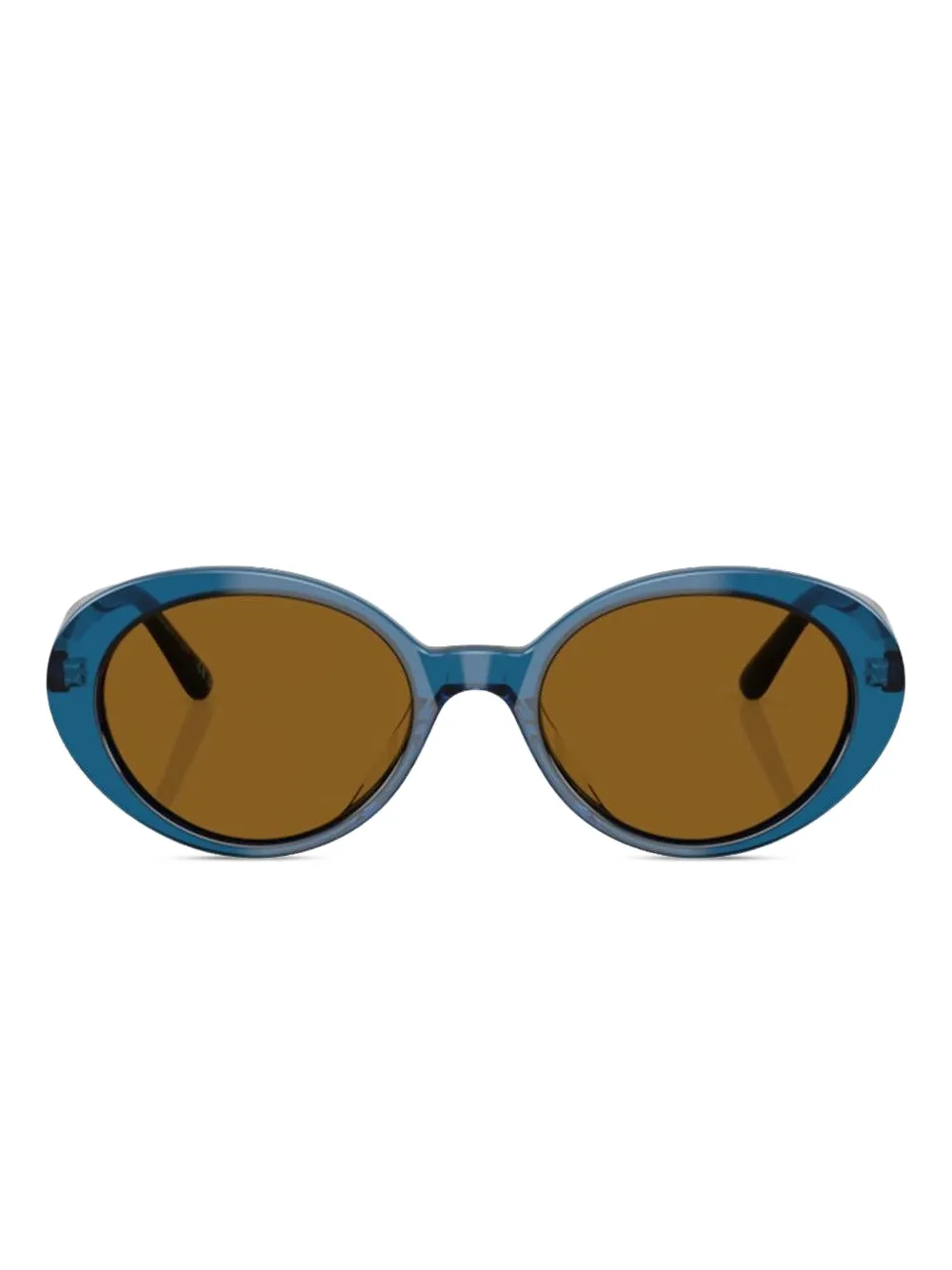 Oliver Peoples Occhiali da sole Lumar ovali - Blu
