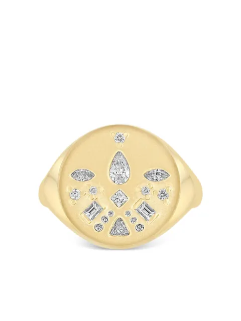 Zoë Chicco 14K yellow gold diamond ring