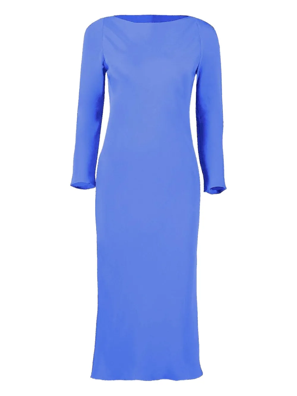 Peter Cohen Long-sleeve Midi Dress In Blue