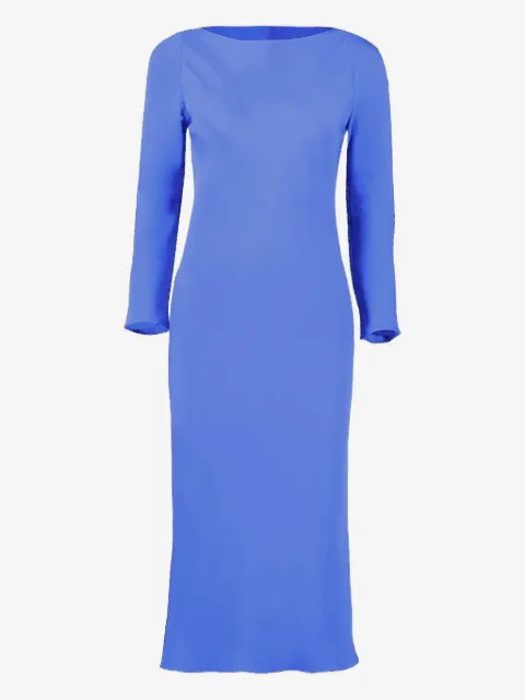 Peter Cohen vestido midi manga larga