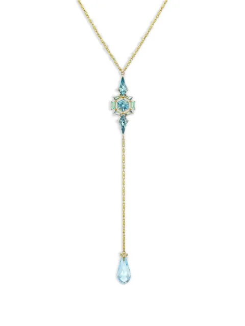 Meredith Young collar en oro amarillo de 18kt con gemas