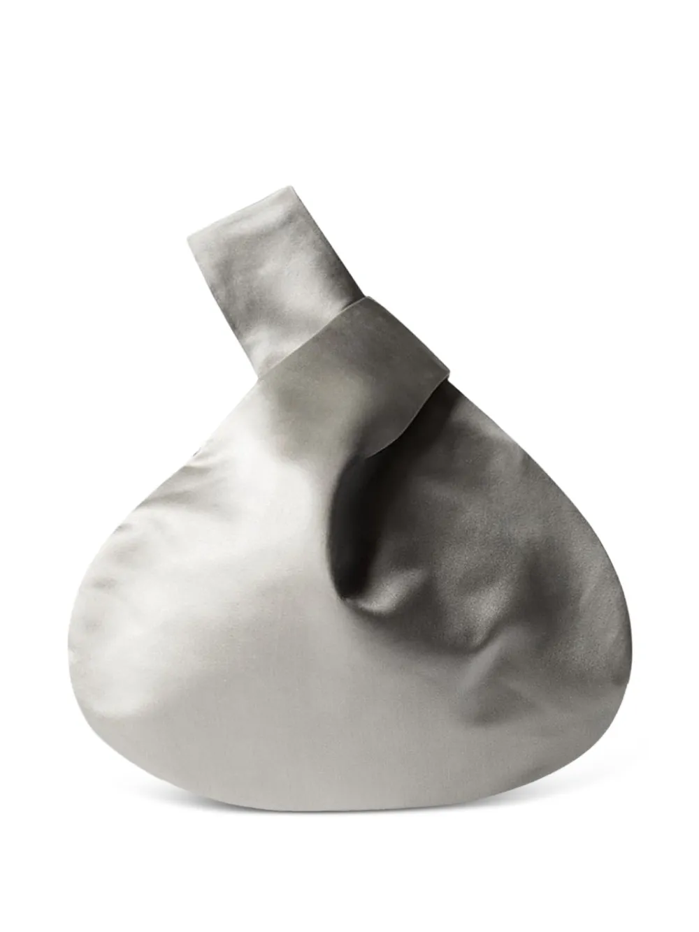 MARY SMALLWOOD Nexus サテン クラッチバッグ - シルバートーン MARY SMALLWOOD Nexus サテン クラッチバッグ - シルバートーン