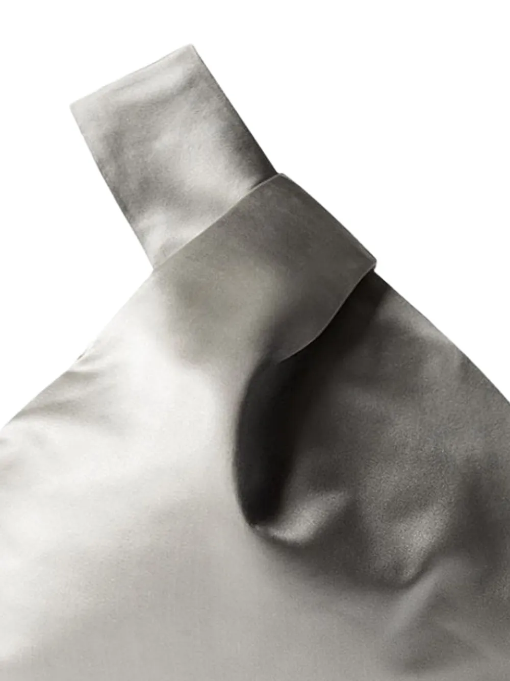MARY SMALLWOOD Nexus satijnen clutch - Zilver