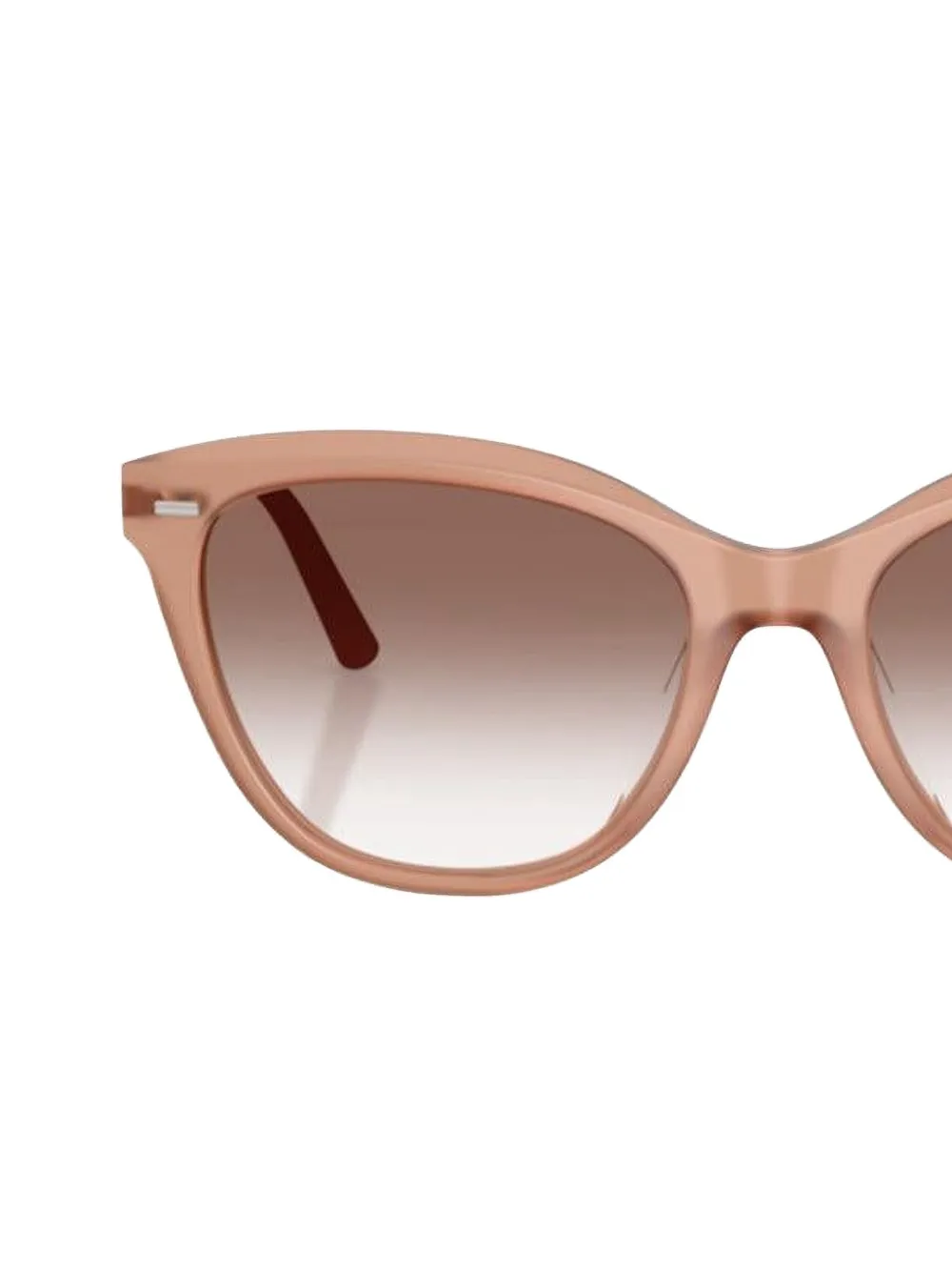 Oliver Peoples Mrs Federer zonnebril met cat-eye montuur - Bruin