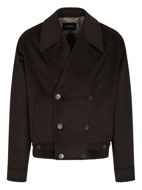 Emporio Armani double-breasted button jacket