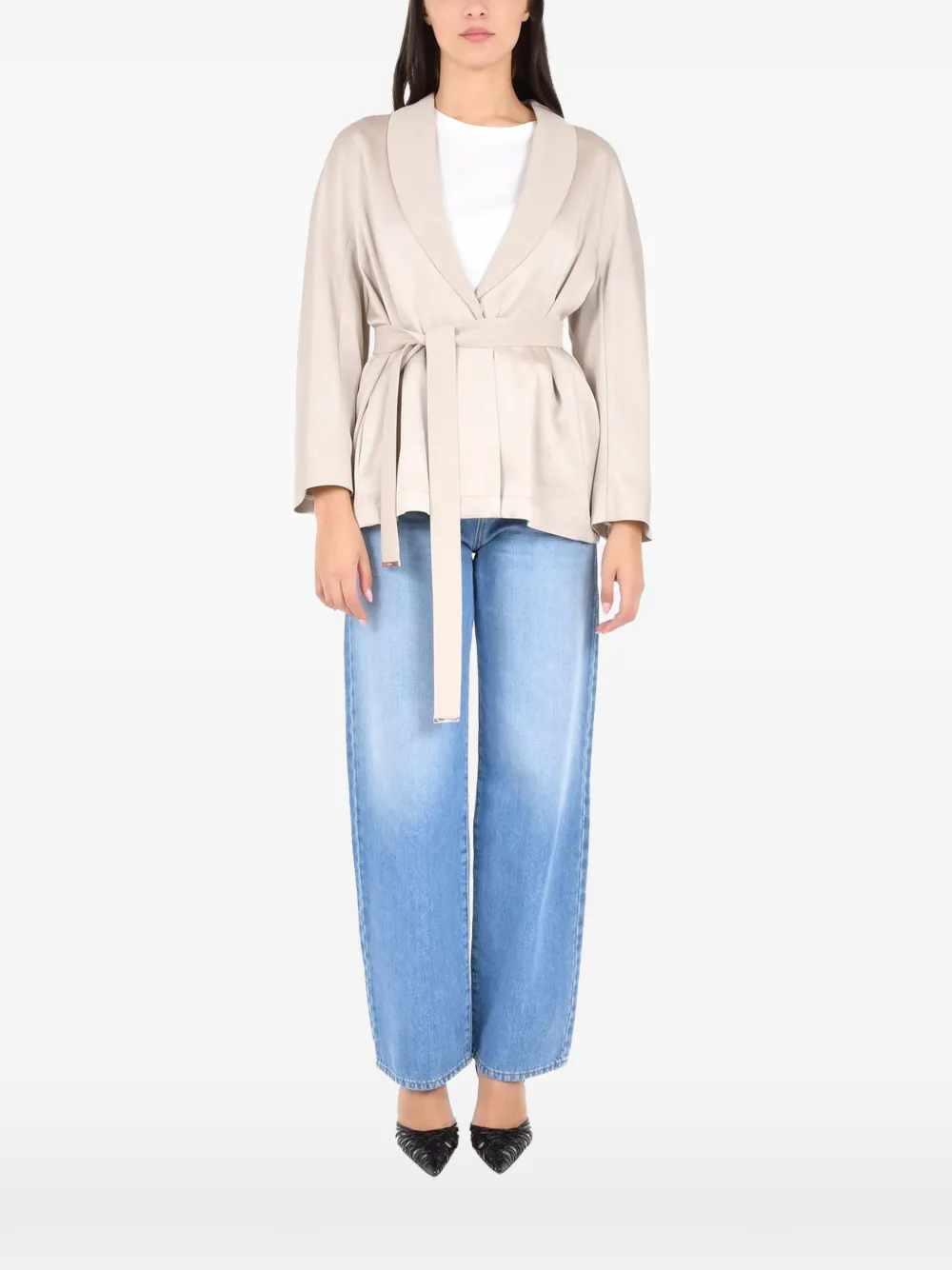 Herno Belted jacket | Neutrals | Image 1