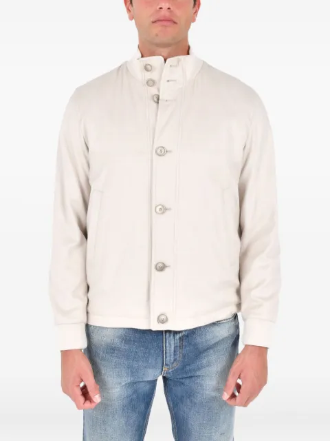 Herno buttoned bomber jacket