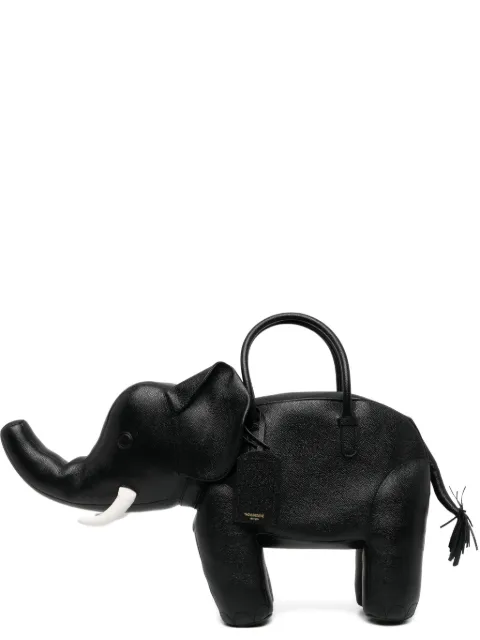 Thom Browne elephant top handle tote bag